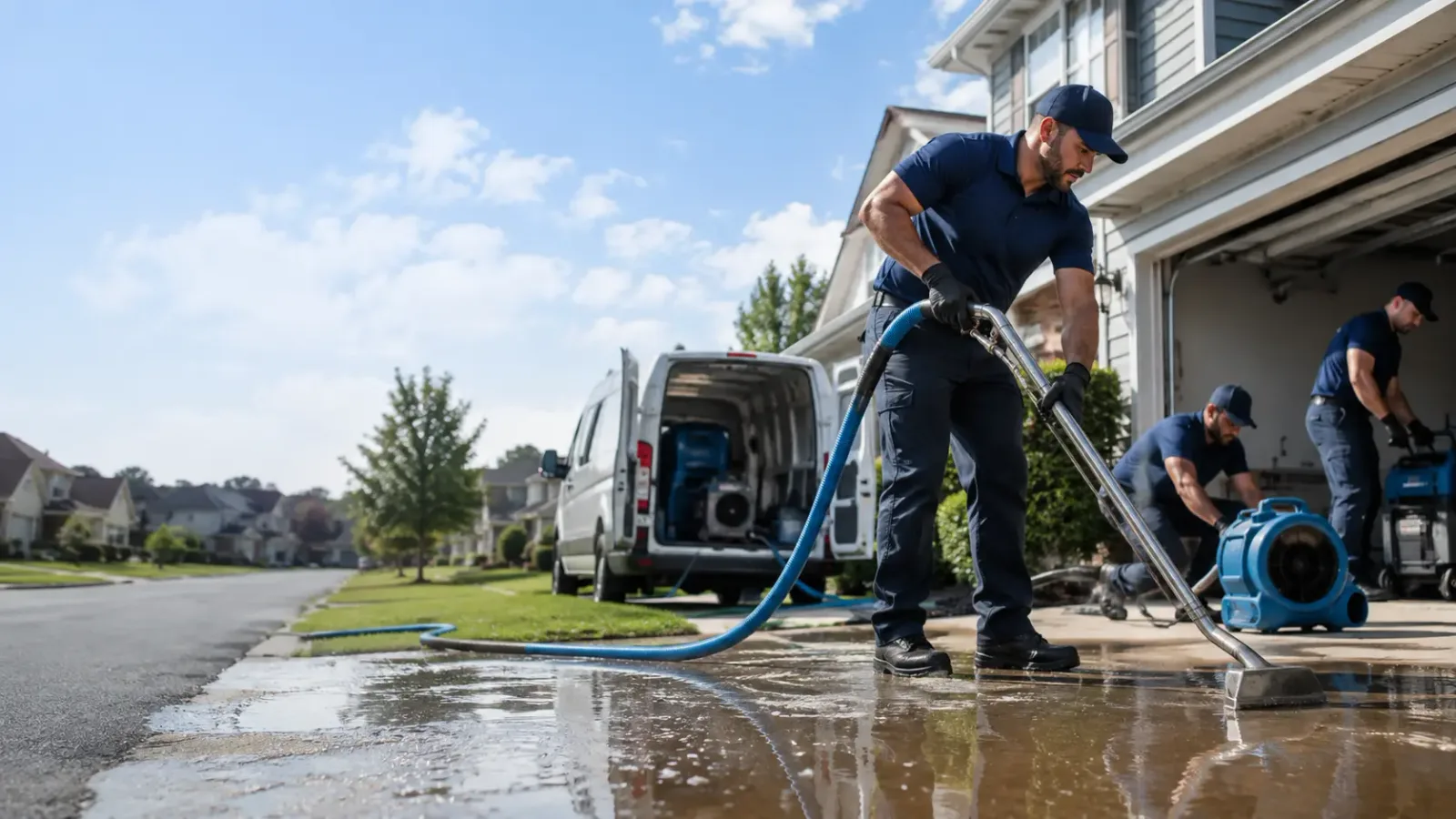 Flood Damage Restoration in New Germantown, PA